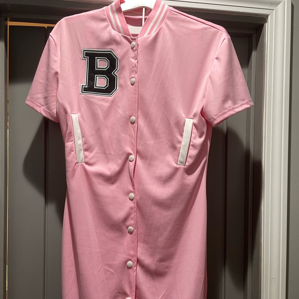 Pink Jersey dress